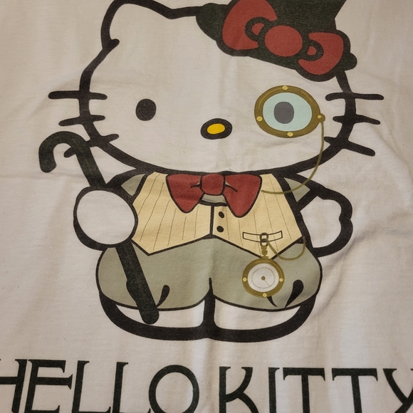 Hello Kitty Top Hat Shirt - Picture 2 of 2